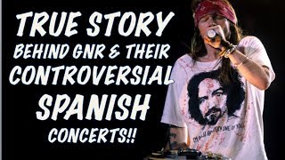 Guns N Roses The True Story Behind Their Controversial Spanish Concerts Madrid [upl. by Culbert]