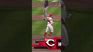 Matt McLain 21 homerun franchsie mlbtheshow24 baseball reds [upl. by Sum]