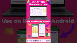 Best Grocery Shopping List App groceryshopping groceryhaul grocerylist groceries [upl. by Meingoldas]