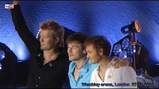 aha live  Take on me  last hurrah HD Wembley Arena  27112010 [upl. by Gianina]