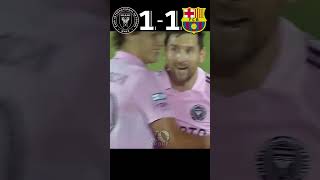 Inter Miami vs Barcelona🔥football messi shorts [upl. by Clay]