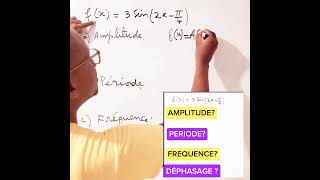 Les éléments caractéristiques dune fonction sinusoïdale amplitude période fréquence [upl. by Wayne]