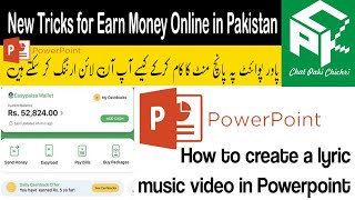 How to create a karaoke Using Microsoft PowerPoint  How to Create lyrics Video in PowerPoint [upl. by Jerome827]