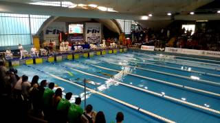 CI Assoluti nuoto per salvamento 100 m trasporto manichino con pinne e torpedo M [upl. by Horwitz]