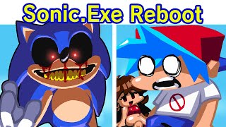 Friday Night Funkin VS SonicEXE Reboot  Funk Hill Zone FNF Mod BFGF [upl. by Ardnalac814]