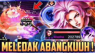 COMBO MASHA ASTRO YUKI 3  BLAZING BLADE ❗ META OP MAGIC CHESS TERBARU 2024 [upl. by Nyrret]