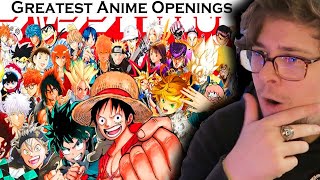 Musician Reacts to TOP 100 Most Popular Anime SOUNDTRACK OST  Insert Song of all times [upl. by Tanhya]