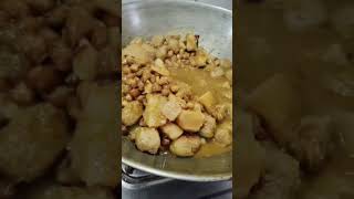 Aalu chana soybean ki sabji [upl. by Euginomod]