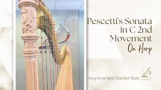 Pescettis Sonata in C 2nd Movement [upl. by Bernie]