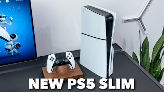 NEW PS5 Slim Unboxing  Review [upl. by Arbmik277]