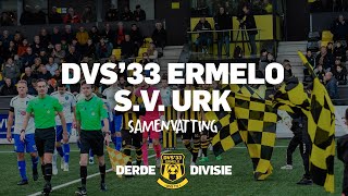 TELEURSTELLENDE MIDDAG TEGEN URK  Derde Divisie  Samenvatting [upl. by Ativad712]