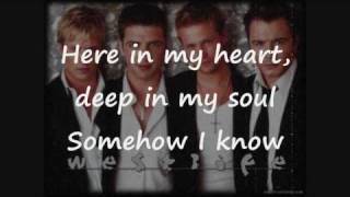 Best love song ever  Westlife  As love is my witness Lyrics Video [upl. by Asiil614]