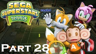 SEGA Superstars Tennis Part 28 Curien Mansion Missions 9 to 11 [upl. by Magda]