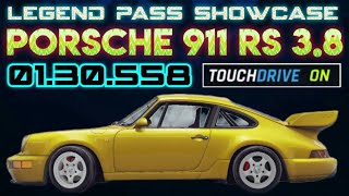 Asphalt 9  PORSCHE 911 CARRERA RS 38  Legend Pass Showcase  Touchdrive  Desert Run [upl. by Bogey]