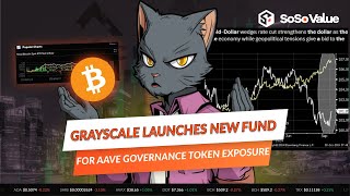 Grayscale Launches New Fund for Aave Governance Token Exposure  Oct 4 [upl. by Meghann]