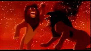 Simba VS Scar Italian Reverse Scene [upl. by Knitter708]