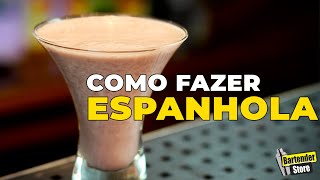 Como Fazer uma Espanhola  Uma Batida Incrível e Saborosa  Rende 6 Porções  Bartender Store [upl. by Vey]