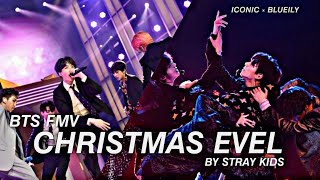 BTS OT7  Christmas EveL FMV Collab with ICONICLABELS [upl. by Orips]