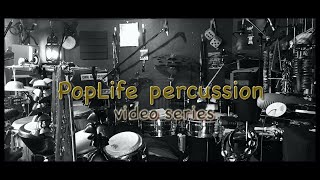 LESSON 13  Learn how to play a funky cowbell and tambourine groove with a conga rhythm [upl. by Netsirhc]