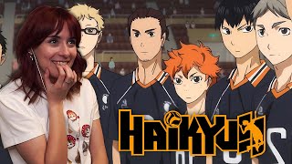 THE PRELIMINARIES BEGIN  Haikyuu Season 1 Episode 15 Reaction [upl. by Morice]