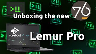 Unboxing the new System76 Lemur Pro laptop Full Review Coming Soon [upl. by Jasisa]