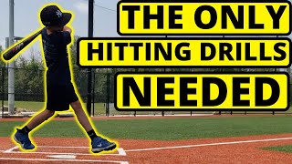 5 ESSENTIAL Baseball Hitting Drills for Youth Baseball Players [upl. by Lucinda]