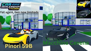 Yet Another Limited Car Dealership Tycoon Pinori 59B and Macchina Cesena [upl. by Adlei]