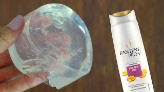 No Glue Clear Slime with Shampoo and Sugar How to make Clear Slime only 2 Ingridients No Borax [upl. by Zelde]