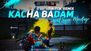 kacha badam badam badam Dada kacha badam tik tok remix BGMI montage 😇kachabadam [upl. by Verla]