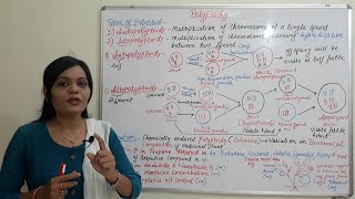 Class 32  Polyploidy Part 02  Types amp Application of Polyploidy  Reference to Medicinal Plant [upl. by Tirrag]