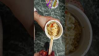 Veggi manchow cup noodles recipe in Hindi 😋🤤👌cookwithannu spicy subscribe [upl. by Asilef72]