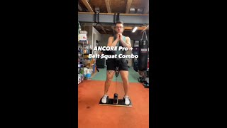 How to use your ANCORE Pro as a belt squat machine [upl. by Htabmas]