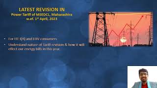 MSEDCL Tariff Revision 2023 HT and EHV consumers [upl. by Oloapnaig]