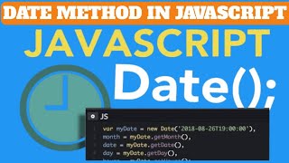 JavaScript Date Methods Tutorial in Hindi  Urdu [upl. by Enelear]