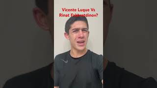 Vicente Luque Vs Rinat Fakhretdinov In Abu Dhabi Don’t Rebook Luque Vs Nick Diaz [upl. by Aihseit]