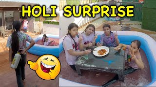 Holi Surprise de Diya Ghar Jake  Harpreet SDC [upl. by Vandyke28]