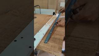 Instalação de chapa em mesa rústica whatsappstatus woodworking diy [upl. by Crowley]