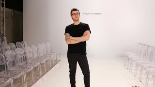 Fashion designer Christian Siriano [upl. by Esiom24]