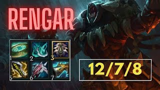 Rengar Jungle vs Volibear 12K Emerald [upl. by Elvah]