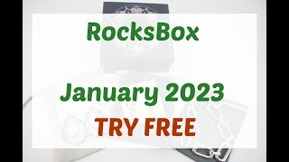 RocksBox January 2023 Jewelry UnboxingReview  Try Free [upl. by Sanoj]