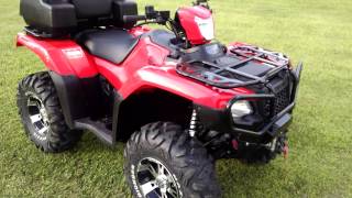 2015 Honda TRX500FA6 FourTrax Foreman Rubicon [upl. by Izy]