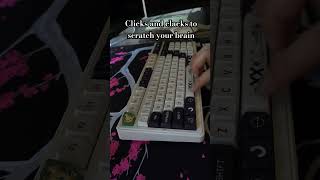 Just some clicky clacks to scratch your brain asmr mechanicalkeyboard [upl. by Pyle]