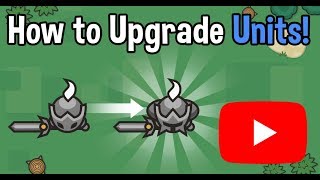 How to Upgrade Units in Lordz2io Conquest [upl. by Llenna]