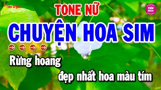 Chuyện Ba Mùa Mưa Karaoke Tone Nữ  Nhạc Sống Rumba Chất Lượng Cao  Tiên Organ [upl. by Sucrad366]