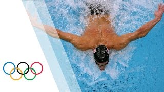 Michael Phelps sets Mens 200m Butterfly World Record  Beijing 2008 Olympic Games [upl. by Meyers]