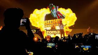 sidhu moosewala full concert in zomaland delhi [upl. by Clothilde]