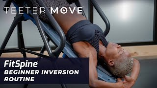 Beginner Inversion Routine  FitSpine Inversion Tables  Teeter Move [upl. by Genevra]