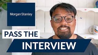 2021 Pass Morgan Stanleys Interview  Morgan Stanley Video Interview [upl. by Eirovi]