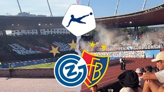 GCZ vs FC Basel  Stadionvlog  BARRY MIT DOPPELPACK IM LETZIGRUND😮🤯 MUTTENZERKURVE MIT CHOREO🤩👏 [upl. by Zeret]