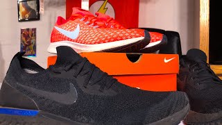 Nike Pegasus 35 vs Epic React Flyknit [upl. by Refinnaej]